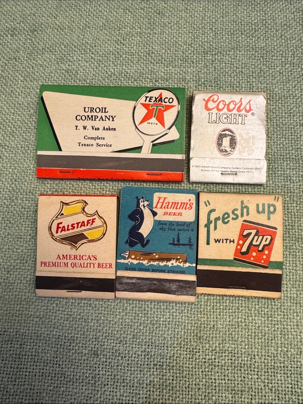 Popular Advertising Vintage Matchbooks